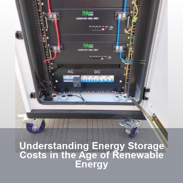 Understanding Energy Storage Costs in the Age of Renewable Energy